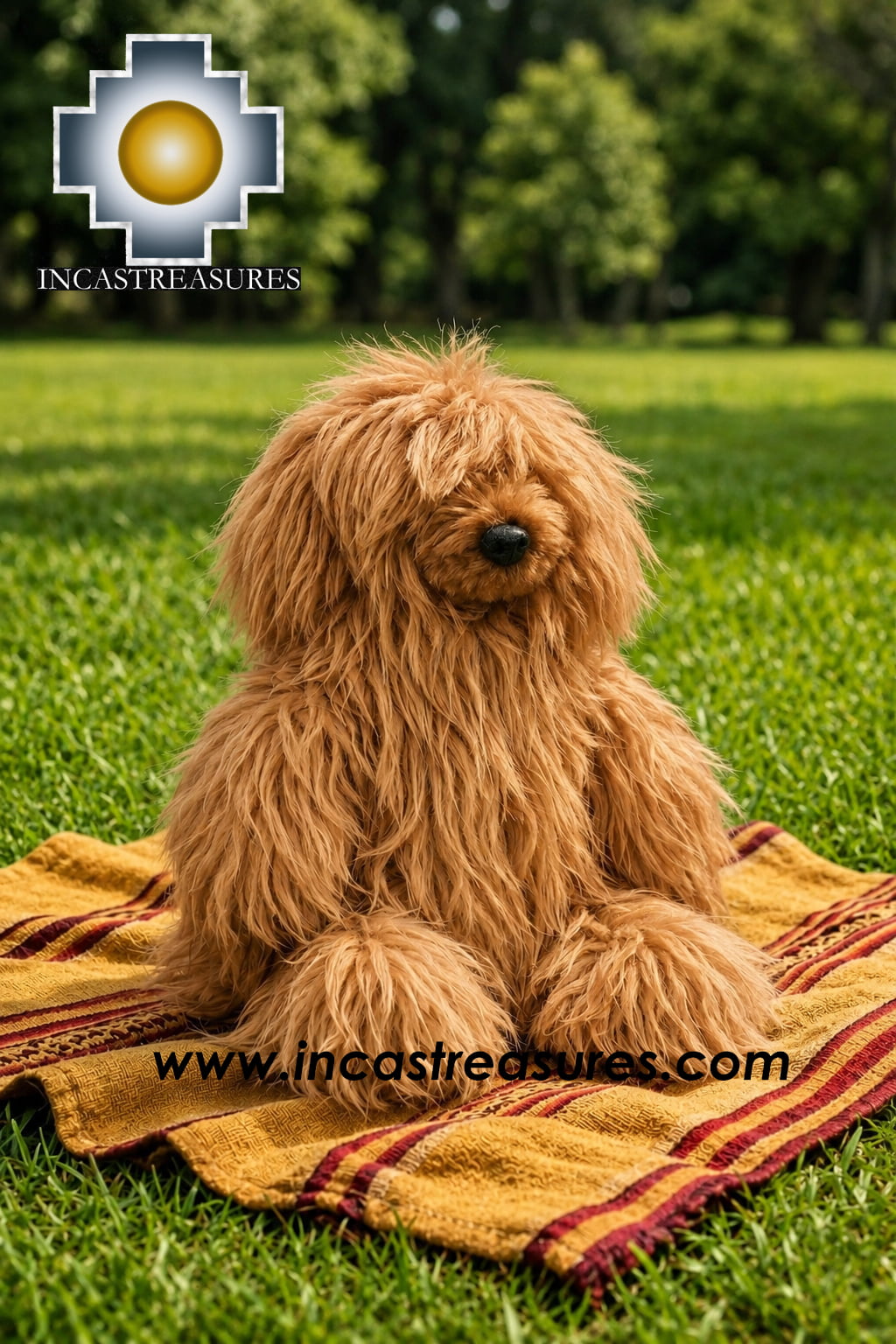 Golden Suri Long Hair Teddy Bear MECHAS , photo 01